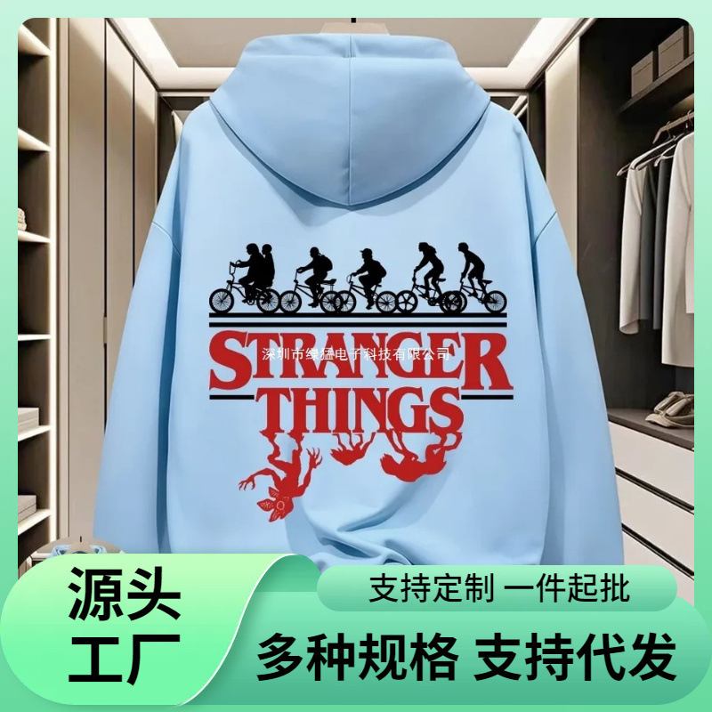 【Cross-Border European Size】2026 Fashion Hellfire Club Monster Print Sweatshirt Strange Item Dropshipping