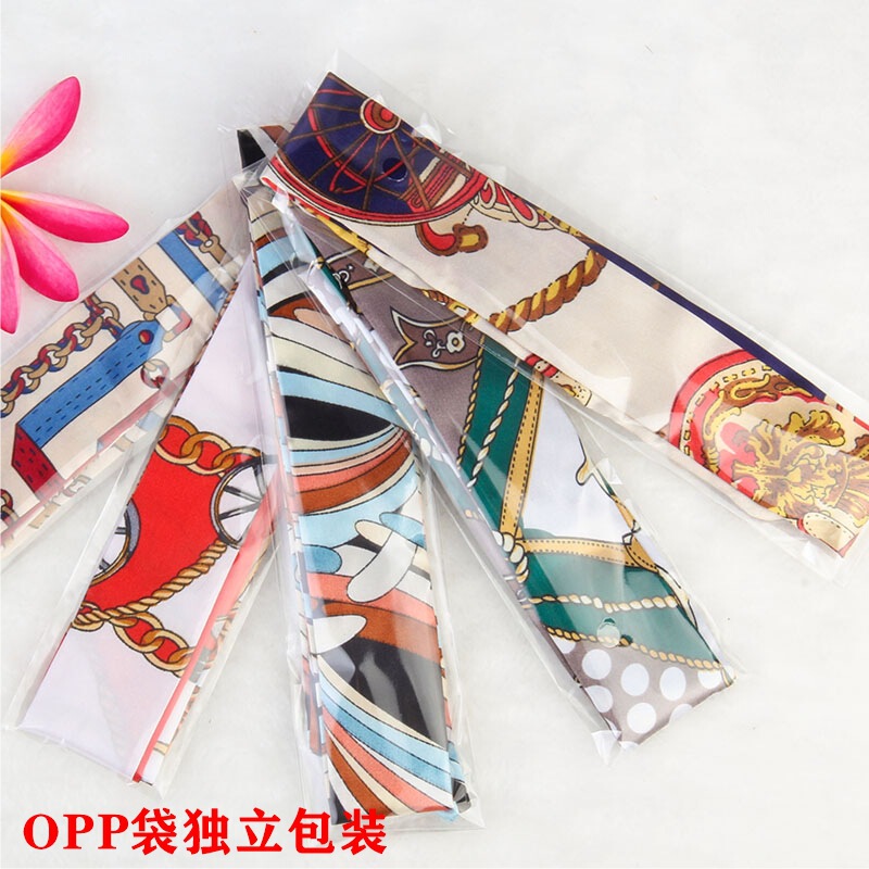 Separately Packed Scarves Wholesale Small Scarves Tie Pack Scarves Long Scarves Hair Ribbon Gift Box Hand Gift Scarves