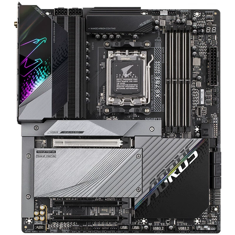 Материнская плата Super Carving X670E AORUS MASTER, совместима с DDR5, для AMD AM5