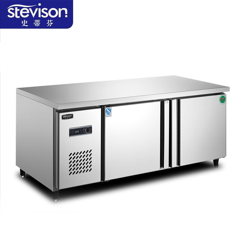 史蒂芬Stevison SDF-TD0.25L2D 1.5米内铜管冷冻工作台（经济型）