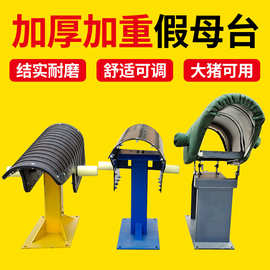 猪用假母台加厚加重公猪配种人工采精台猪场养殖器械设备