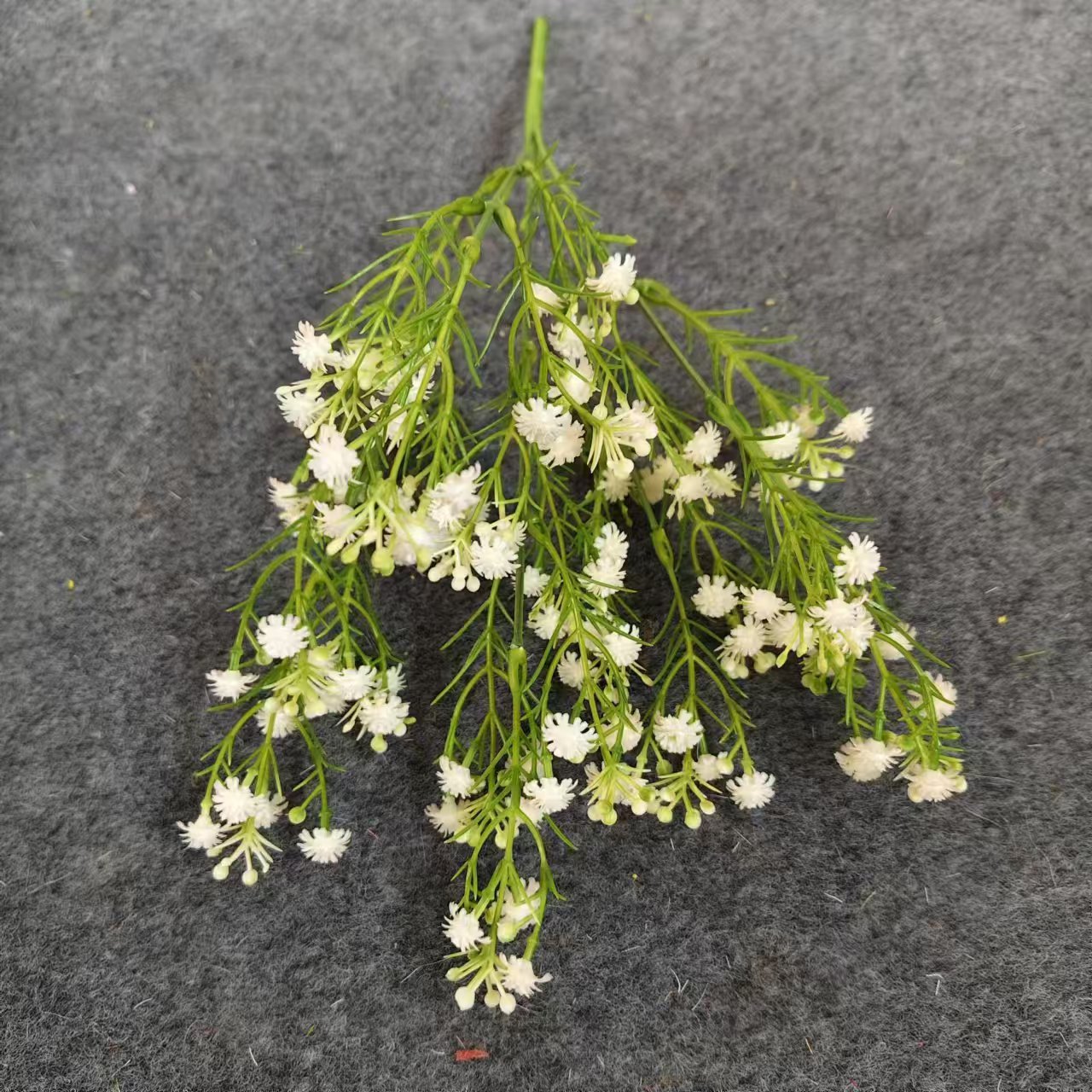Nuevo pegamento suave con la sensación de mano lleno de flores de simulación de flores de boda decoración de ventanas del hotel en el hogar colocando flores falsas de comercio exterior