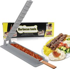クロスボーダーSkewers Kebab Maker Grillアウトドアバーベキュー肉抜き器BBQ肉抜き器ツール串