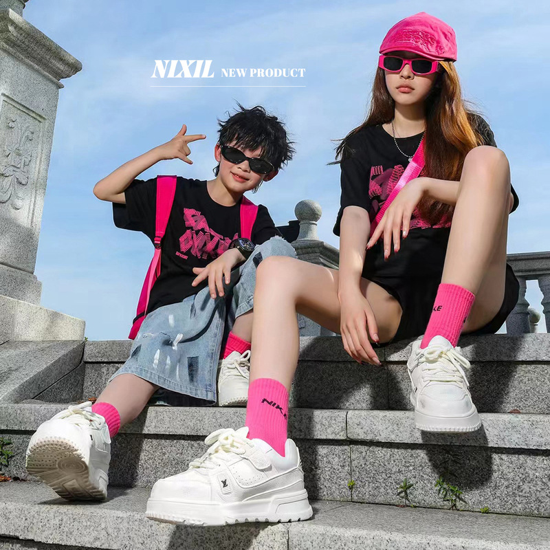 童鞋2025年秋季新款儿童休闲鞋时尚百搭低帮运动鞋男女童AB版板鞋|undefined