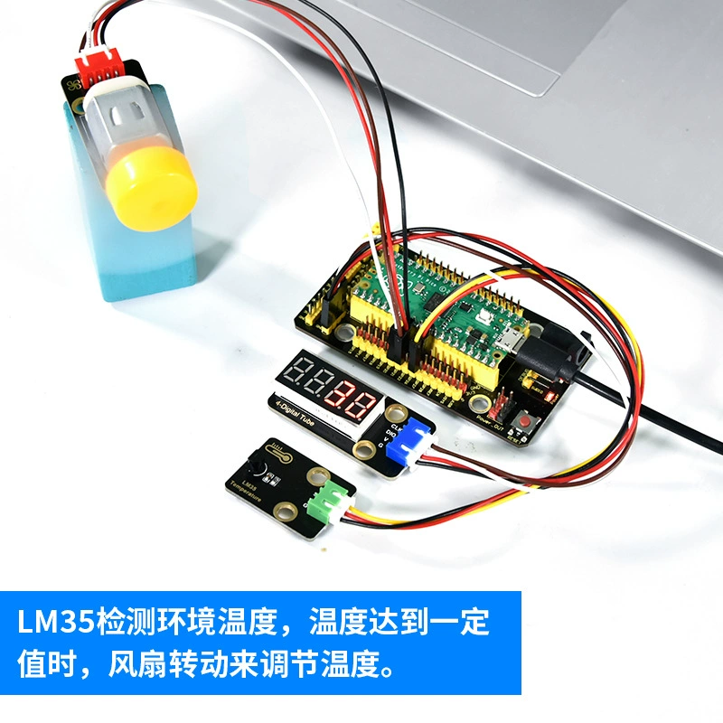 Rasberry Pai PICO Basic Introduction Kit Raspberry PI Development Board Micropython Programming Learning
