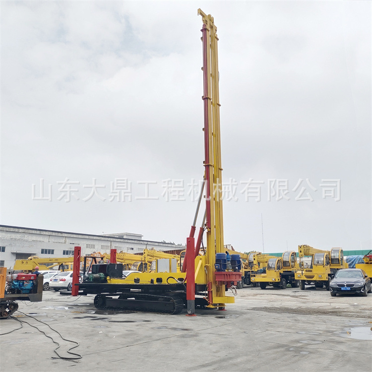 抗拔桩锚杆钻机 抗浮锚杆打桩机 履带式长螺旋打桩机生产商