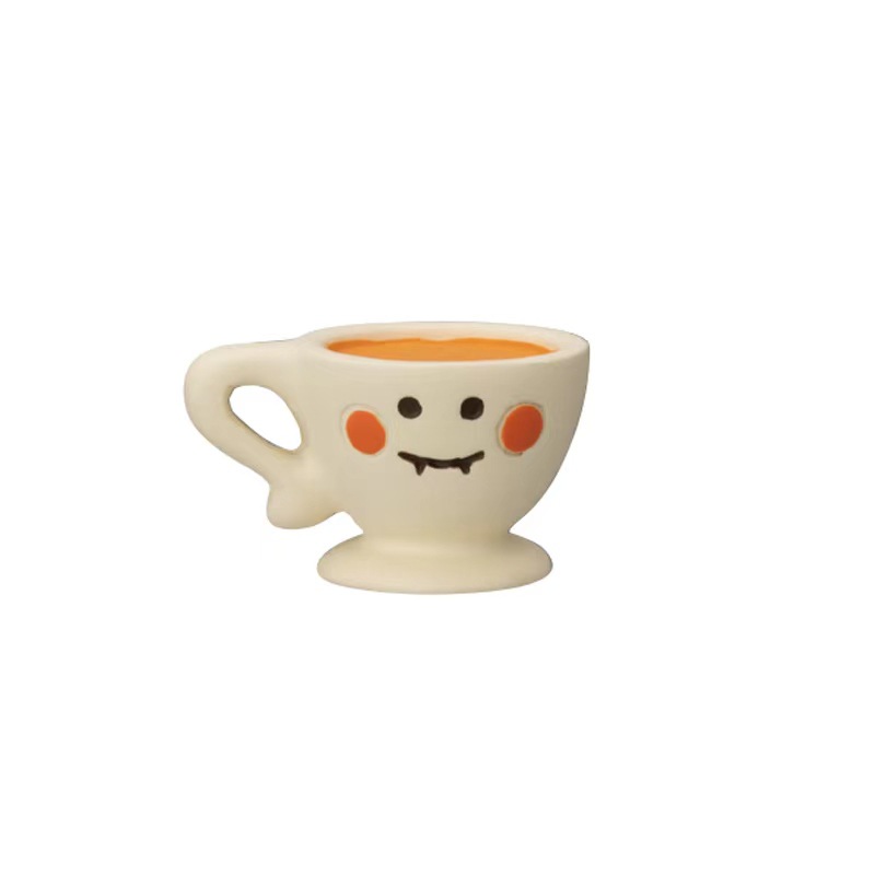 할로윈 찻잔