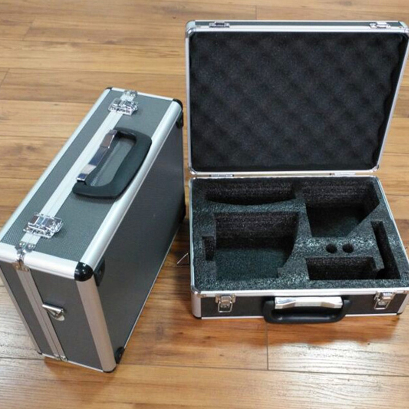 出售测量仪器设备铝箱 铝合金水平仪包装箱 仪器工具箱