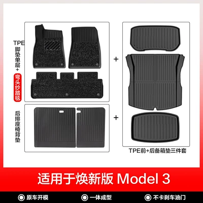 Modelə uyğun ayaqaltı, Tpe Floor Mats, Front and - new-model-3-elbow-gauze-blanket-double-layer-11-piece-set