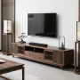 北美收纳实木客厅电视柜