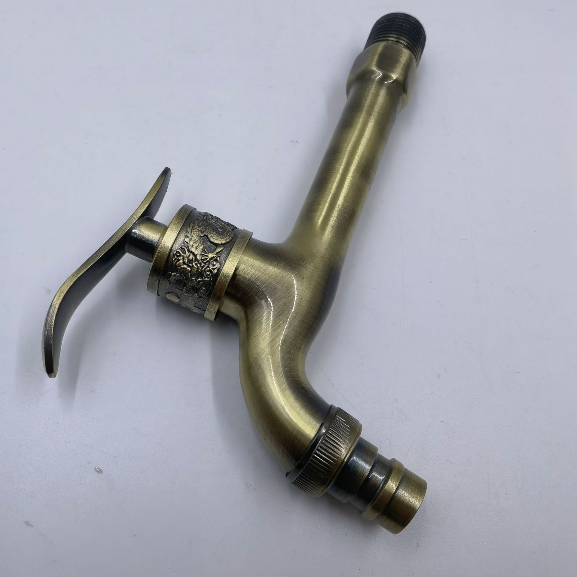 Antique-style washing machine faucet for single cooling, 4-minute special quick-opening extended mop sink, balcony faucet for household use undefined
