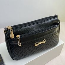 小方新款地摊斜挎女包中年妈妈多层跑江湖单肩包BAGS小众休闲