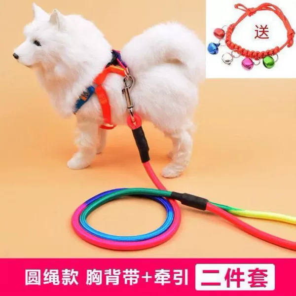 Colorful round rope with bells