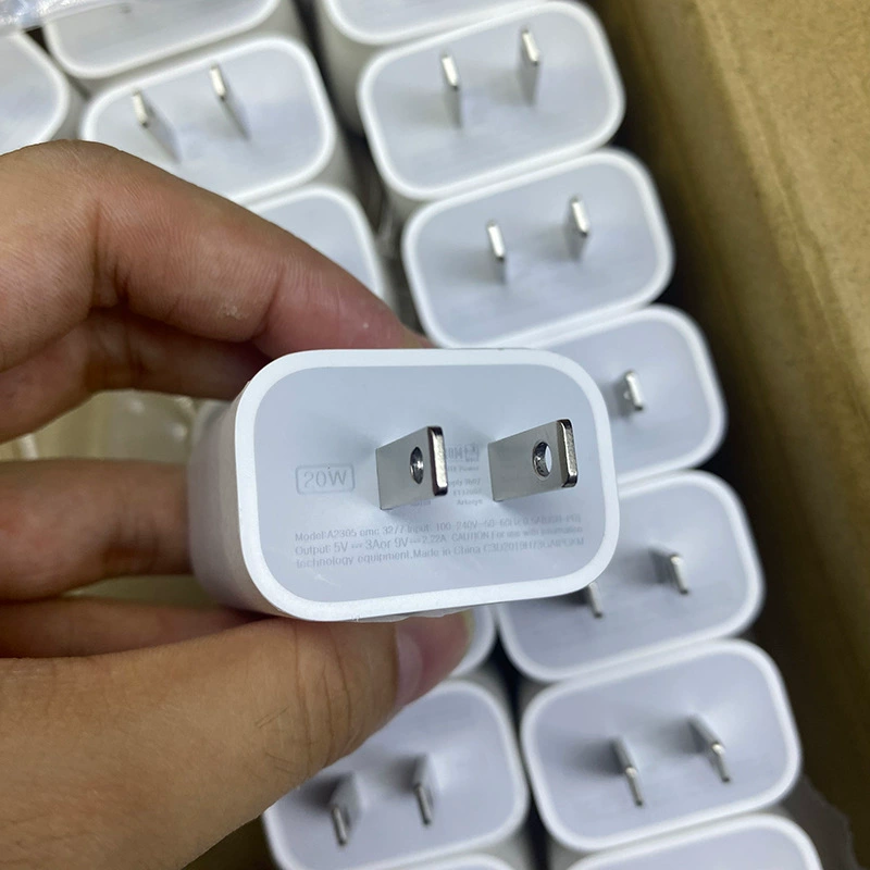 Совместимое зарядное устройство для мобильного телефона Apple, комплект, 20 Вт