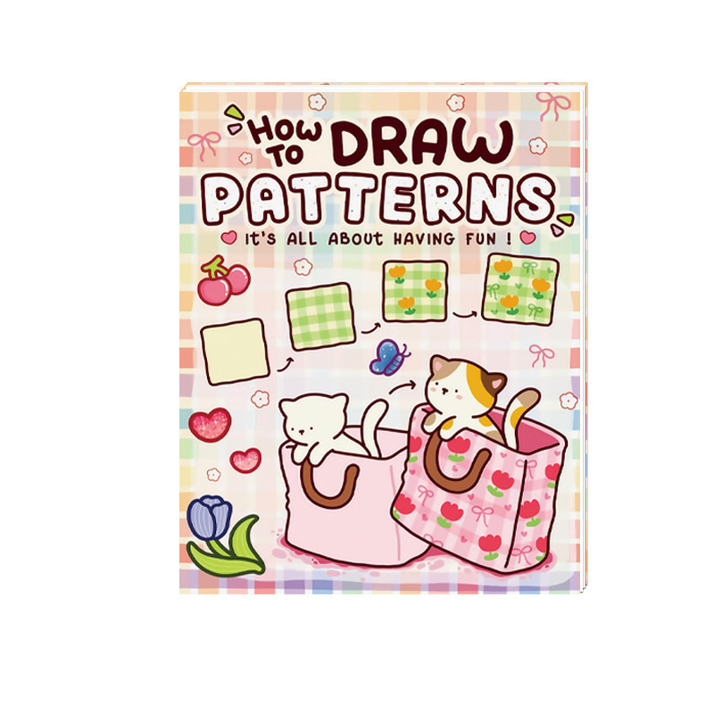 跨境涂色本 Spooky Cutie Coloring Book 怪兽系列儿童涂鸦填色本|undefined