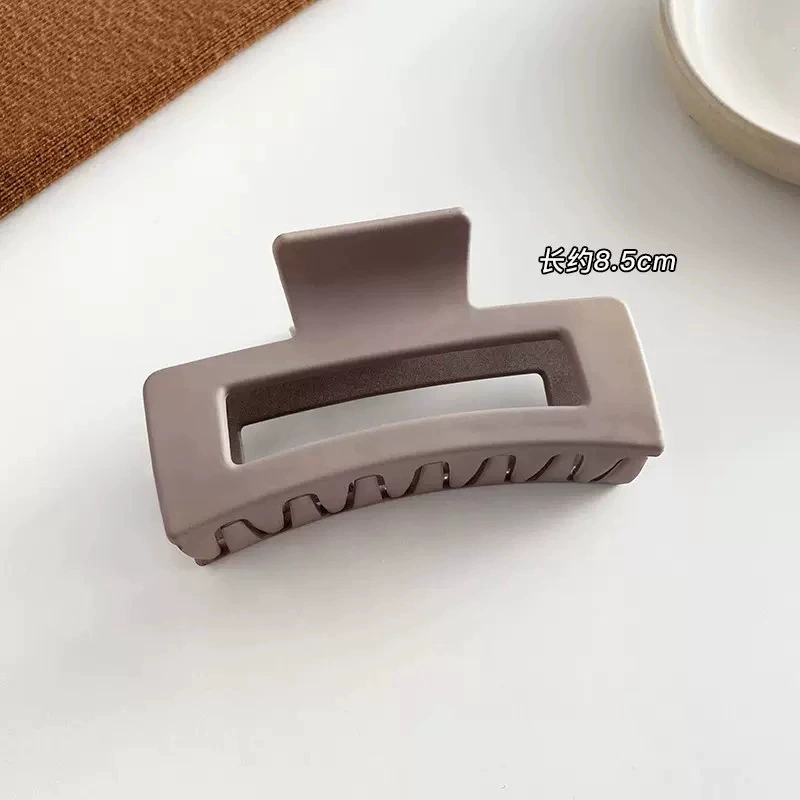 Набор заколок для волос, assorted большие ракушки и акулы, матовая отделка, размеры 4.5–13 см