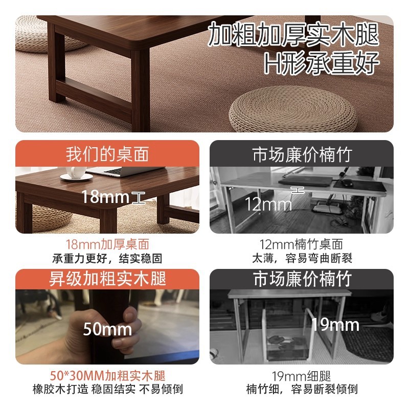 Mesa pequeña plegable sala de estar pequeña mesa cuadrada rectangular casa de alquiler pequeña mesa de comedor simple mesa de comedor