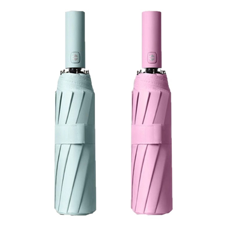 Paraguas automáticas para aumentar el grosor de paraguas para fortalecer el sol y la lluvia para hombres plegables paraguas automáticas sombrillas personalizadas