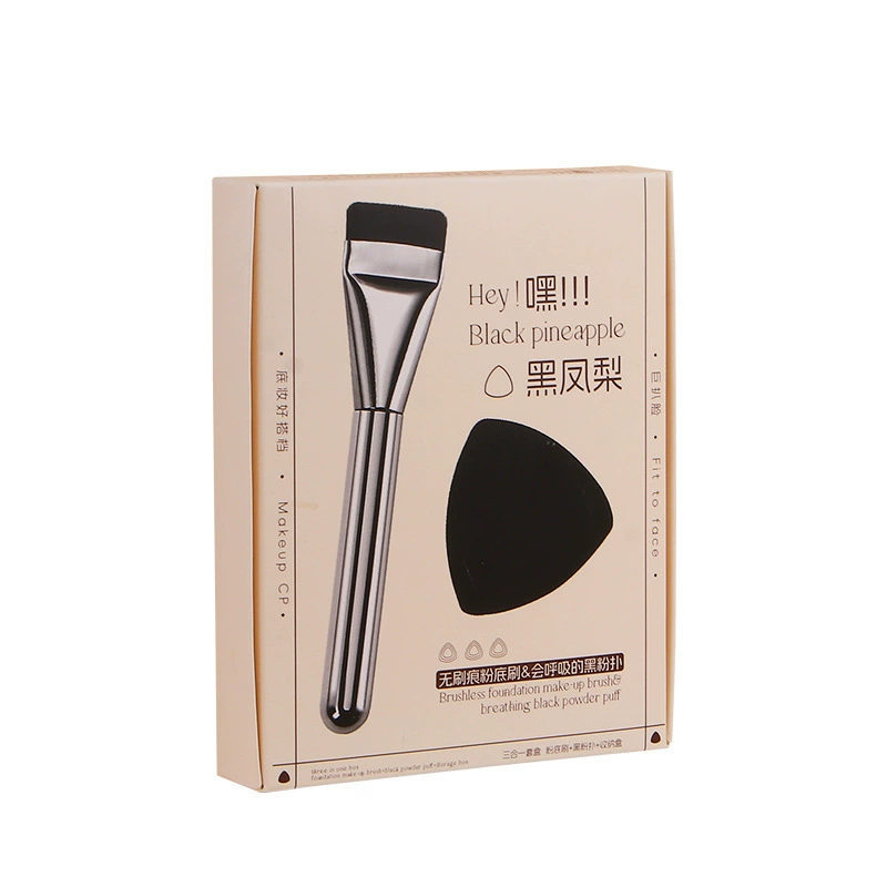 安彩娜 Sponge, set, foundation, three-in-one