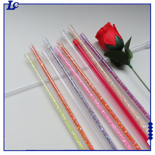Plastic tube for magic wand PVC cat teasing stick accessories plastic tube wave ball fairy stick transparent plastic tube
