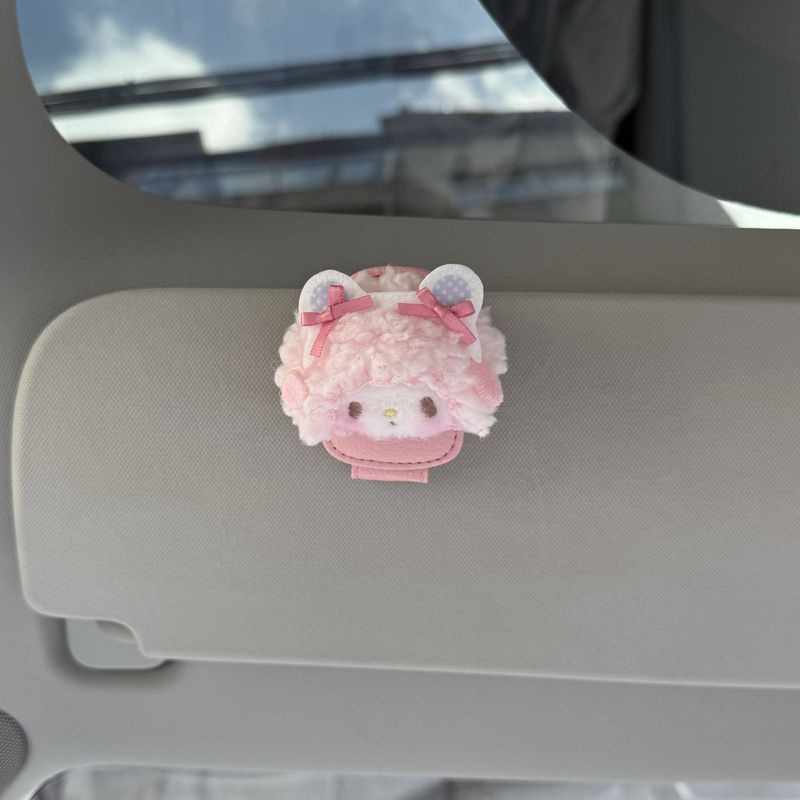 Glasses Car Storage Melody Sunglasses Piano Sunglasses Placed on Car Sun Visor Glasses Clip Magnetic Clip