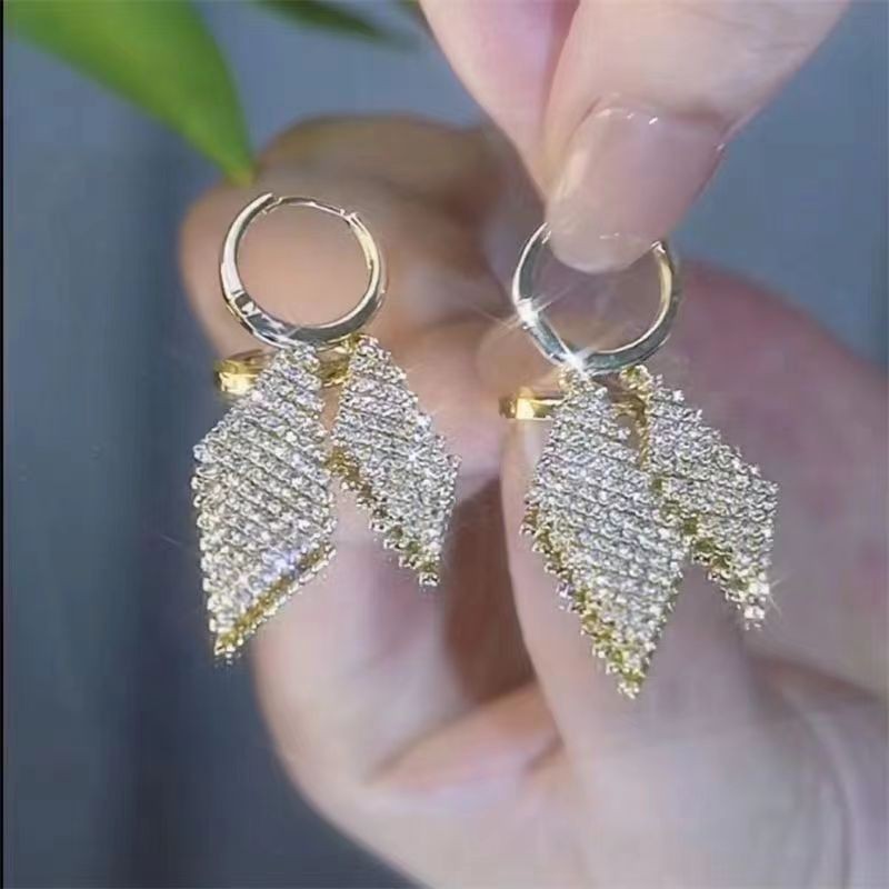 Fashionable elegant earrings