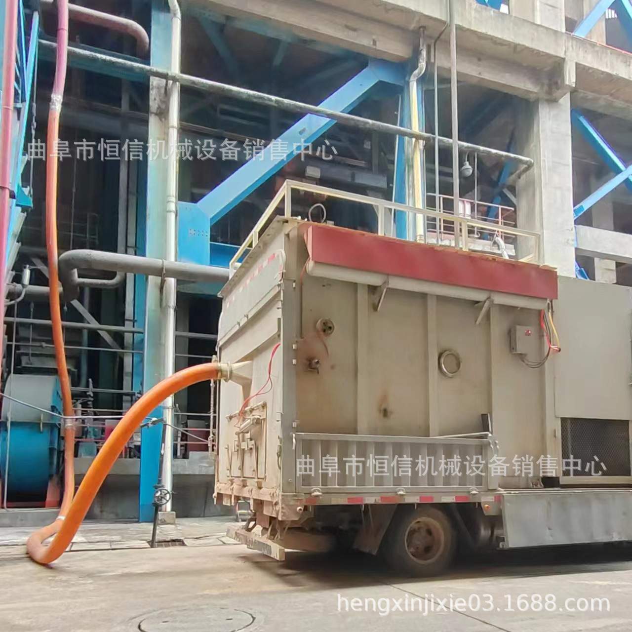 电厂锅炉灰渣负压吸灰车zcjb 粉煤灰车载式吸尘车 恒信直供