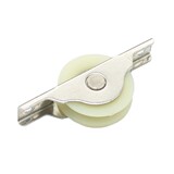 Экранинг на колесо нейлоновое колесо деревянная дверь Дверная дверь петлевая дверная колеса движущаяся дверная дверь окно пластиковый овраг