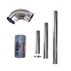 Stainless steel Exhaust pipe Firewood Return air furnace Chimney currency Chimney Stove Heaters Use Smoke tube