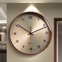 JX55客厅挂钟2024新款家用大气时钟次轻奢创意钟表免打孔简约