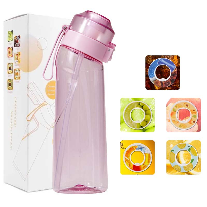 로고가 없는 향수컵 - 5개의 고리가 있는 투명 파우더