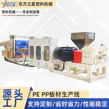 PE/PP塑料板片材设备 HDPE塑料板材设备 塑料板材生产设备