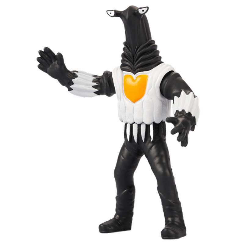 Genuino autorizado Jinjiang Ultraman Soft Goma Monster Toy Ai Lei Wang Lei De Wang Ge Mora Gudun Boy Gift