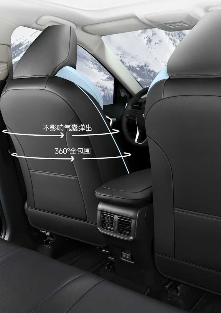 Special 2022/2024 Toyota Frontlander seat covers, full-cover car seat cushions, all-season leather seat cushion covers