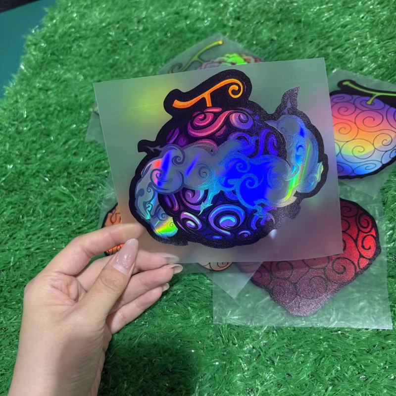 ワンピース悪魔の実レーザー落書きステッカーパーソナライズされたクロスボーダー漫画日本のコミック装飾携帯電話ノートブックステッカー|undefined