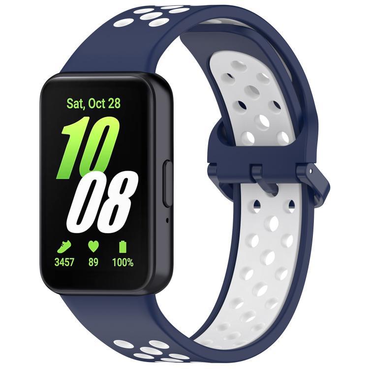 xDfind Bicolor Silicone Breathable Band para Samsung Galaxy Fit 3