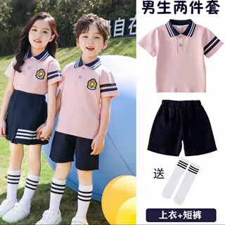 幼儿园园服春秋款套装小学生班服三件套冬一年级校服运动会开幕式