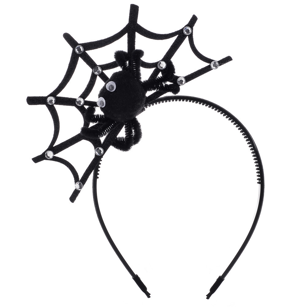 Modern Style Spider Web Cloth Hair Band display picture 4