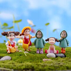 マイクロランドスケープ装飾女の子ケーキ車サンドテーブル植木鉢水槽漫画装飾品