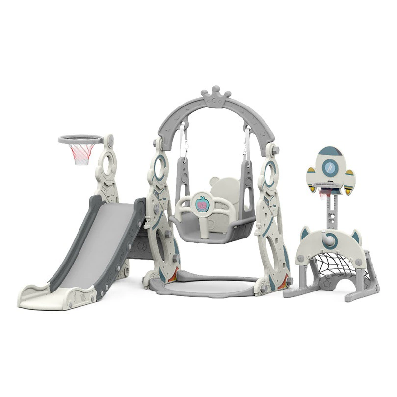 Горка Детская домашняя Бытовая горка многофункциональная детская маленькая пластиковая горка-качели комбинация детских игрушек