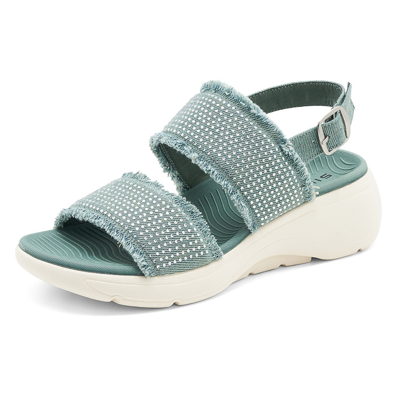 2025 nuevo stock de sandalias de diamante ligeras antideslizantes cómodas y casuales zapatos deportivos MD de mujer