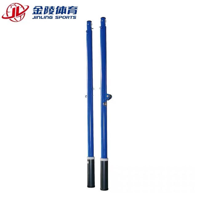 Jinling ZPZ-5 Aluminum Alloy Volleyball Post Pre-embedded Ground Insertion Type Volleyball Post Fitness Equipment