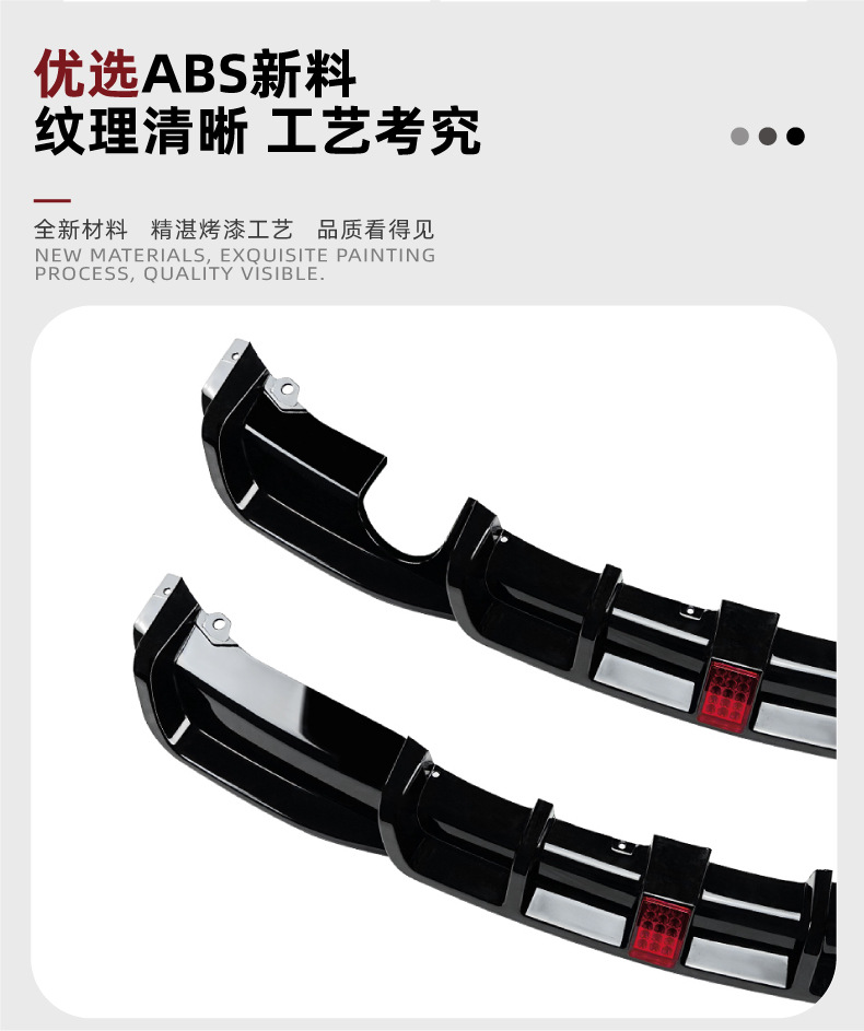 Suitable for Bmw 3 Series Bmw F30 Sport 2013-2019 Mp Rear Lip Spoiler Corner Modification