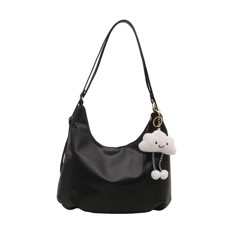 Mochila de moda coreana de invierno para mujeres 2024 nueva mochila de hombro simple de gran capacidad para mujeres