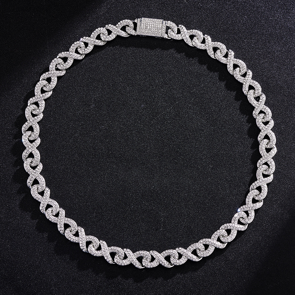 61g Weight Bracelets, Necklace Classification 1 Piece Quantity Daily, Street Occasion Alloy Material Geometric Pattern All Seasons Season Unisex Gender Plating Design Hip-Hop Style Unisex Hip-Hop Bracelets Necklace Geometric Alloy Men Necklace Sets 12