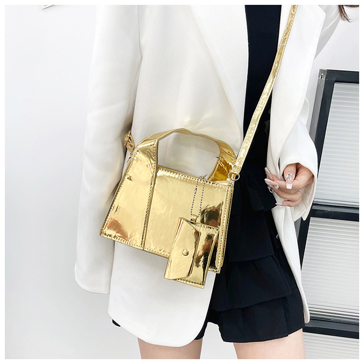 384g Weight Zipper Closure Type Single Shoulder Strap, Top Handle Strap Type Crossbody Bag Bags Type Daily Occasion Pu Leather Material Solid Color Pattern All Seasons Season Women's Gender Classic Style Style Square Shape Small Size Women's Small Pu Leather Solid Color Classic Style Square Zipper Crossbody Bag 11