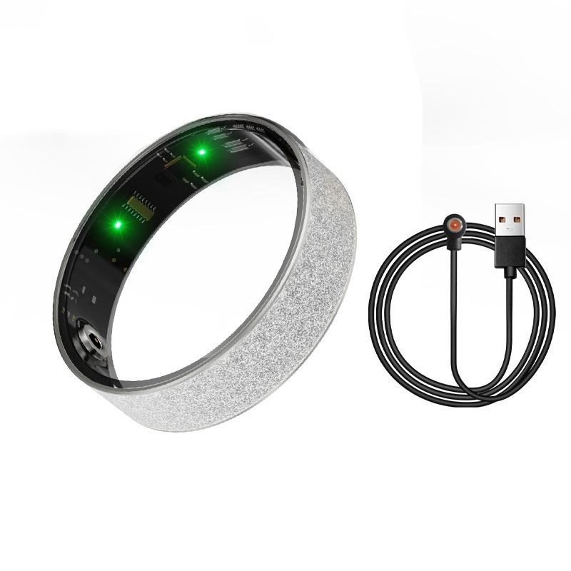 V3 Crazy Grab ultra delgado de alta gama cross-border esmerilado anillo inteligente frecuencia cardíaca oxígeno en sangre medidor de ejercicio al aire libre pasos de sueño salud