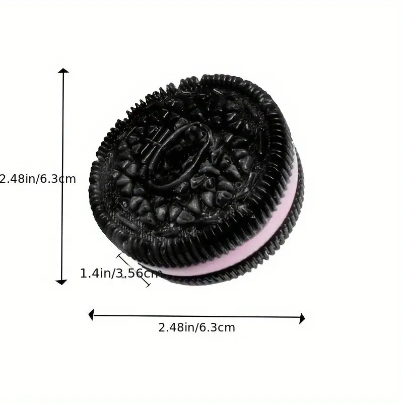 Xiaohongshu mismo estilo Oreo galleta pellizcando música simulación comida jugar pastel sándwich pellizcar juguete de ventilación de descompresión súper suave