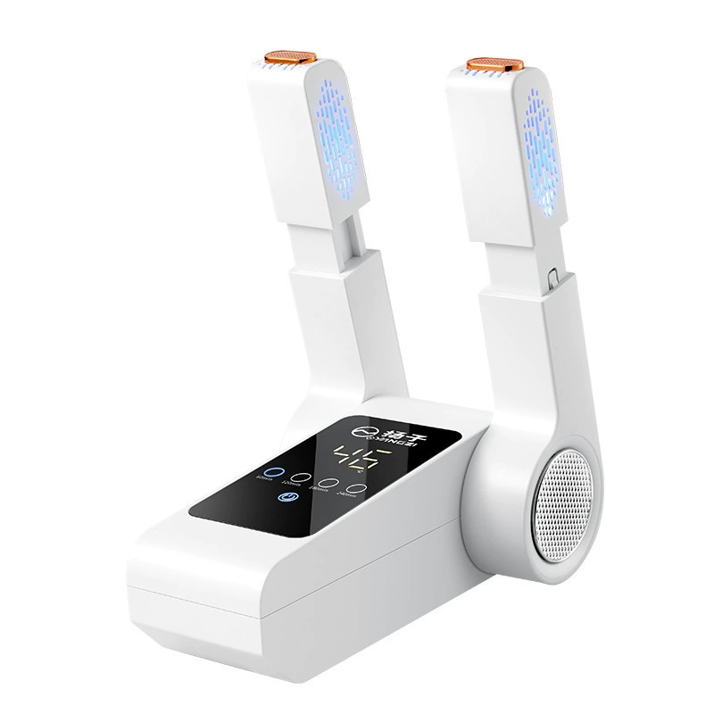 YANGZI Smart Shoe Dryer with UV Sterilization, Fast Drying, and Multiple Modes in White