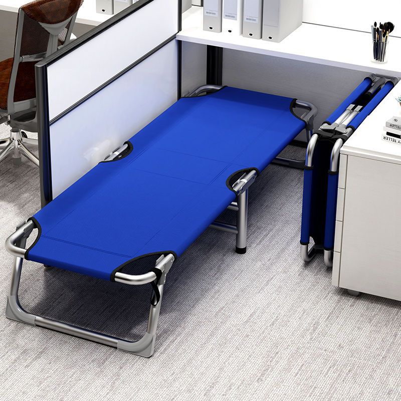 Cama plegable, cama para el almuerzo de oficina individual, siesta, cama portátil al aire libre simple, cama para adultos, fábrica de una pieza al por mayor